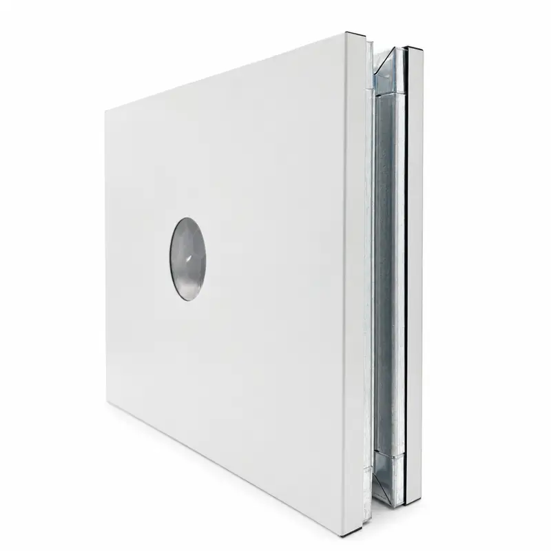 Aluminum honeycomb cleanroom panel