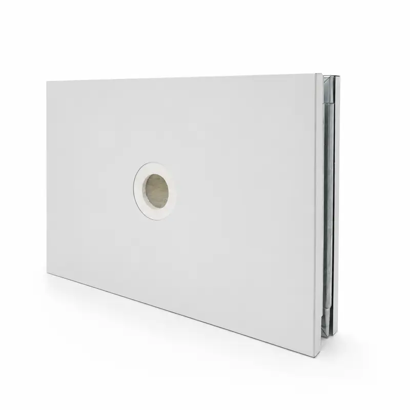 Magnesium oxide rock wool cleanroom panel